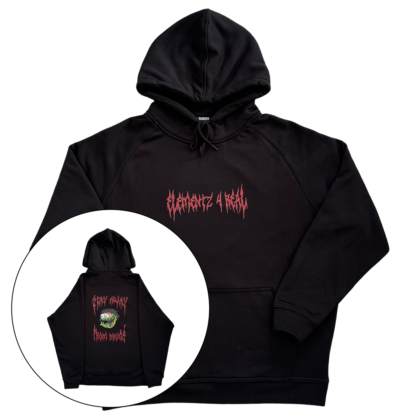 Gore Monster hoodie - Elementz 4 Real