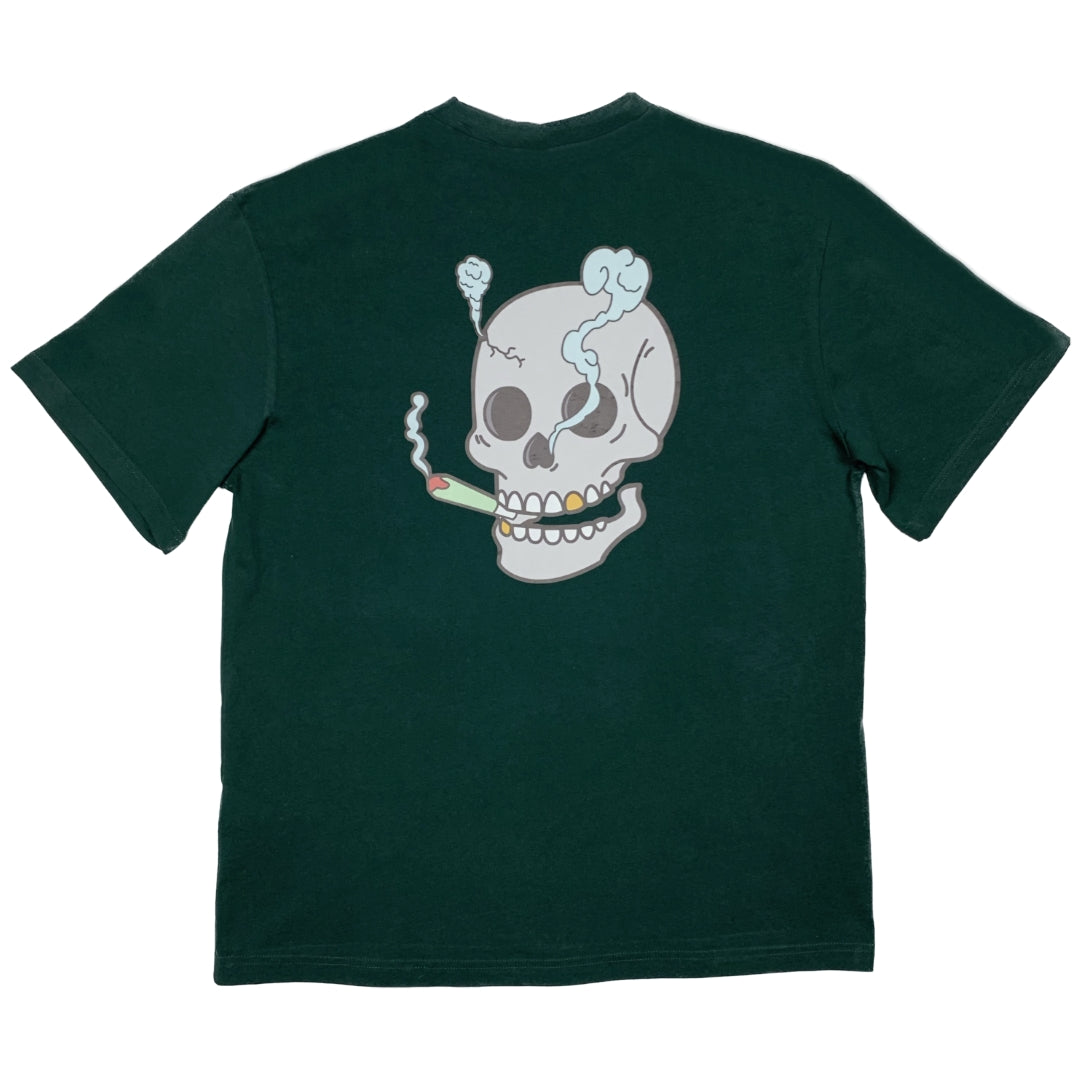 Smokin' Skull tee - Elementz 4 Real